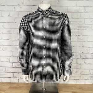 Vineyard Vines Shirt Men's‎ Medium On The Go Performance Brrr Button Gingham NWT